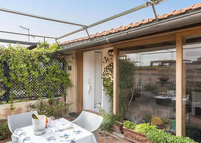 Design Duplex Penthouse With Terrace And Elevator In Monti * Roma