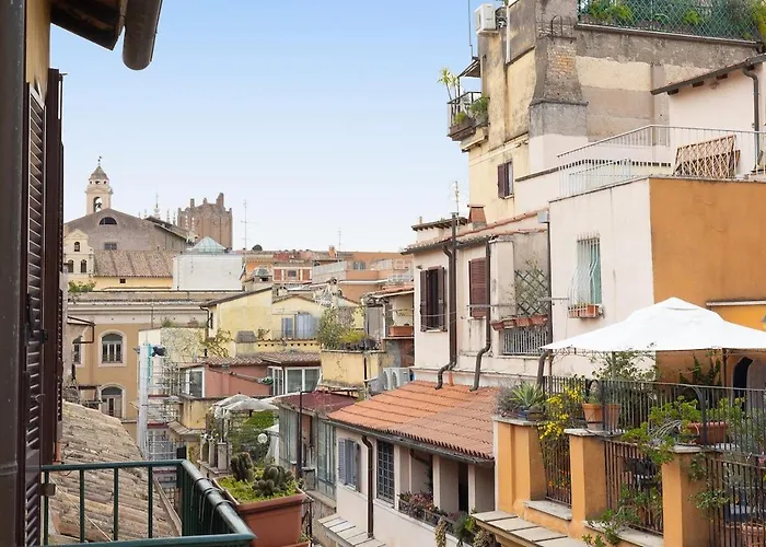 Apartamento Design Duplex Penthouse With Terrace And Elevator In Monti