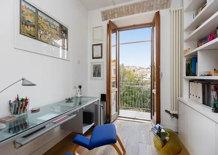 Design Duplex Penthouse With Terrace And Elevator In Monti Roma