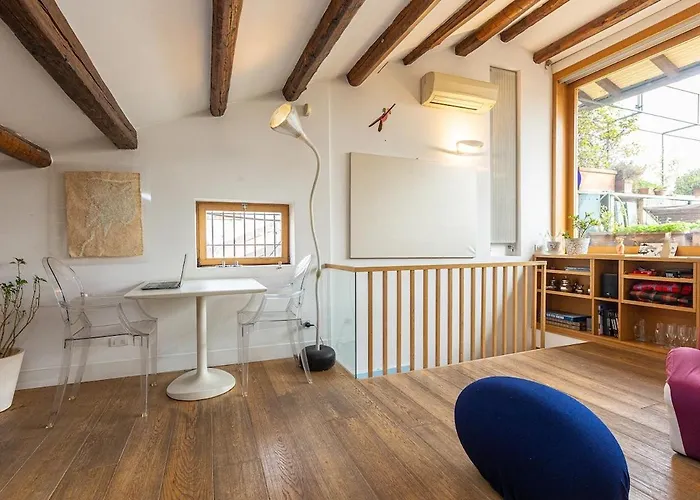 Design Duplex Penthouse With Terrace And Elevator In Monti Apartamento Roma